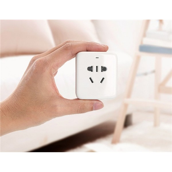 Smart Socket WiFi Phone Charger Wireless Remote Control Smart Plug (White)