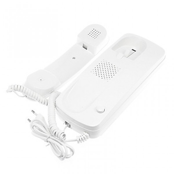 Home/Office Wired Intercom Telephone System with Wall Mount (2-Pack)