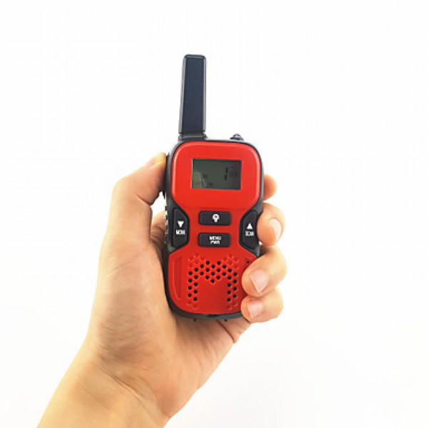 Kids Walkie Talkies Handheld 2-way Radio 22 CH 462.550- 467.7250MHz 0.5W Portable UHF Intercom for Hiking Camping