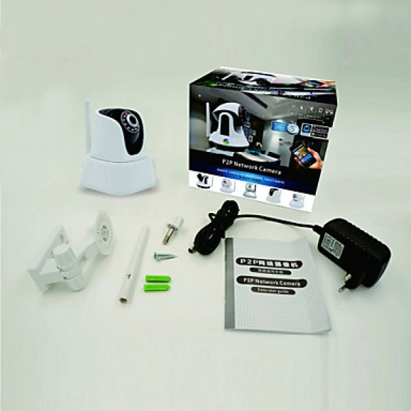 Indoor WIFI Camera IP PTZ IR Cut Night Vision Wired or Wirless P2P Wireless Camera WIFI 
